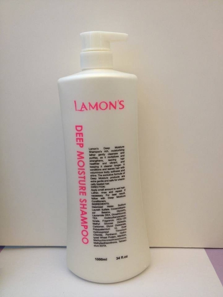 LAMON'S DEEP MOISTURE SHAMPOO(1000ML) LAMON'S Shampoo&Conditioner LAMON Malaysia, Melaka, Bachang Supplier, Suppliers, Supply, Supplies | Cheng Xiong Hair Saloon Supplier