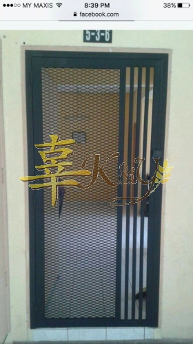 Mild Steel Diamond Net Door 