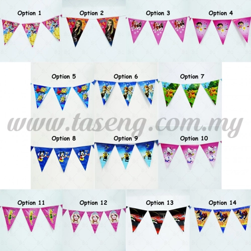  Cartoon Triangle Banner (P-BN-CT)