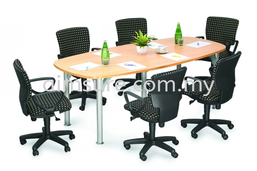 Boat Shape Conference Table Pole LEG