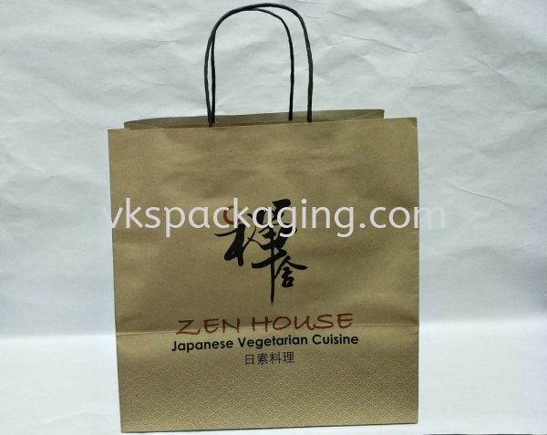 Virgin Brown Craft Paper Bag Virgin Brown Craft 120gsm Paper Bag Malaysia, Selangor, Kuala Lumpur (KL), Seri Kembangan Manufacturer, Supplier, Supply, Supplies | VKS Packaging Manufacturing Sdn Bhd