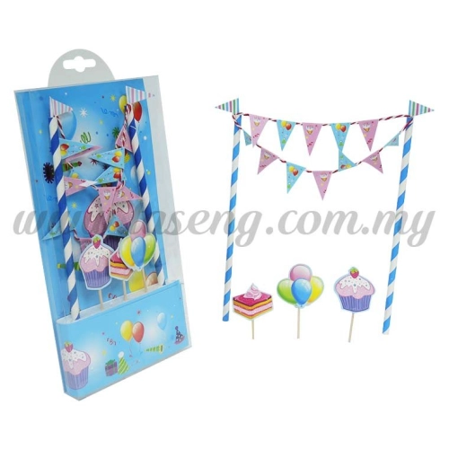  Cake Toppers -Birthday (CT-09)