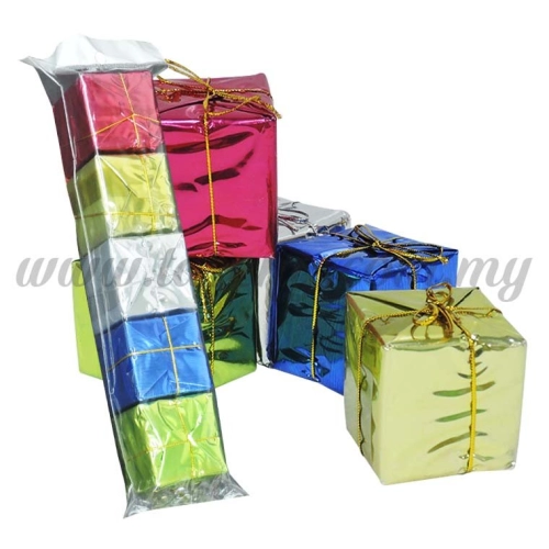 Present Box Big -5cm 1pack *5pcs (PB-B5)