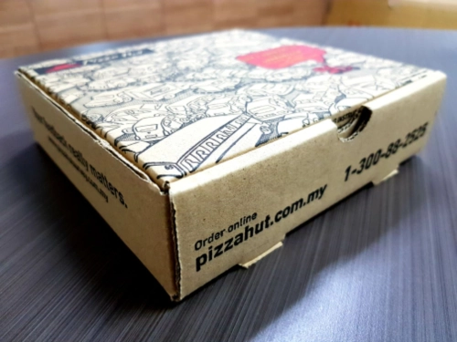 Diecut Pizza Box  