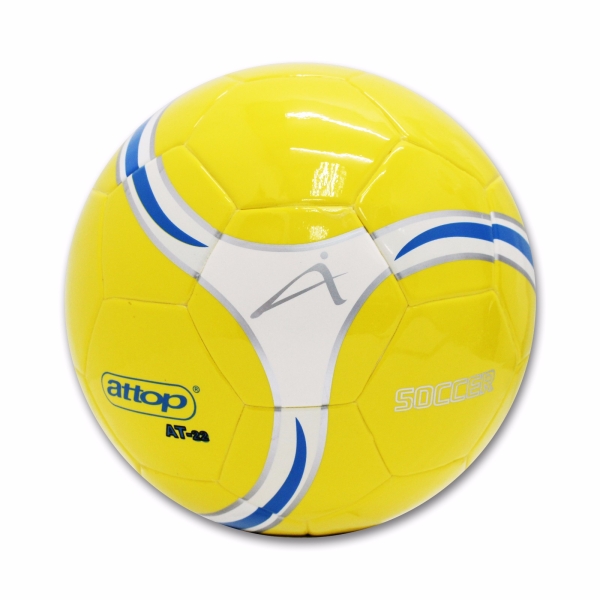 ATTOP SOCCER BALL AT 22 YELLOW/WHITE/BLUE Soccer Ball Soccer Kuala Lumpur (KL), Malaysia, Selangor, Pandan Indah Manufacturer, Supplier, Supply, Supplies | Azzurri Enterprise Sdn Bhd