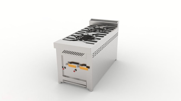 Two Open Burner Table Top Open Burner Table Top Open Burner Cooking Range Selangor, Malaysia, Kuala Lumpur (KL), Sungai Buloh Supplier, Suppliers, Supply, Supplies | T H EQUIPMENT SDN BHD