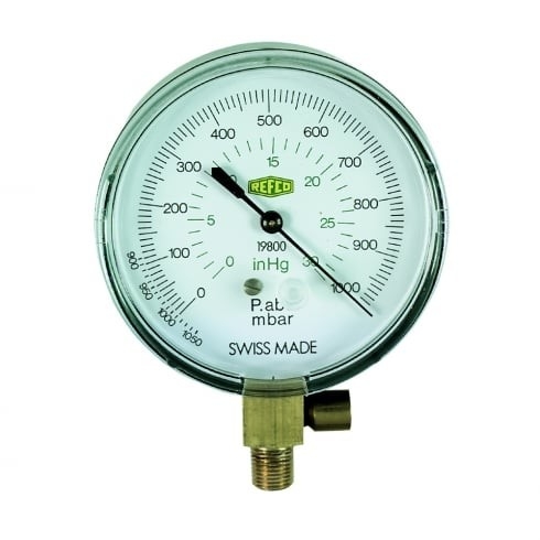 Vacuum Gauge 19800-SV Vacuum Gauge Refco (SWITZERLAND) Air Conditioning & Refrigeration Tools Selangor, Malaysia, Kuala Lumpur (KL), Shah Alam Supplier, Suppliers, Supply, Supplies | Iso Kimia (M) Sdn Bhd