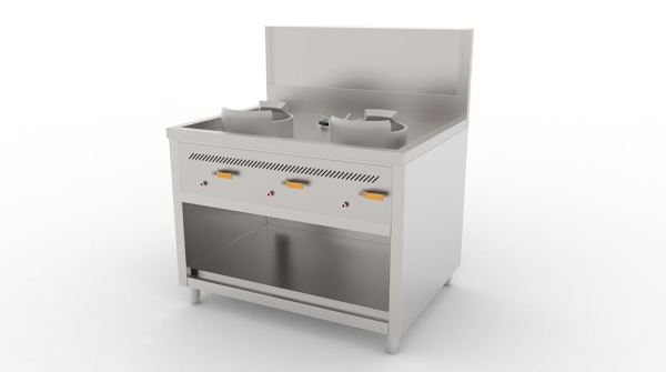 Three Ring Kwali Counter 1100 x 840 3 Ring Kwali Range Cooking Range Selangor, Malaysia, Kuala Lumpur (KL), Sungai Buloh Supplier, Suppliers, Supply, Supplies | T H EQUIPMENT SDN BHD