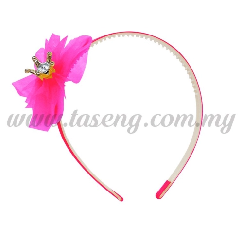 Hairband 1 LITTLE CROWN *MAGENTA (DU-HB1-M)