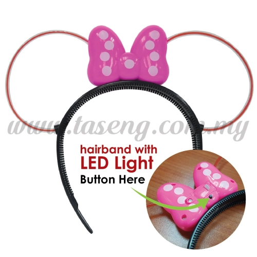 Hairband 11 Minnie Light *Pink (DU-HB11L-P)