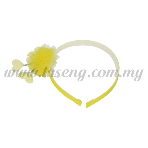 Hairband 12 SPRING LOVE *YELLOW (DU-HB12-Y)