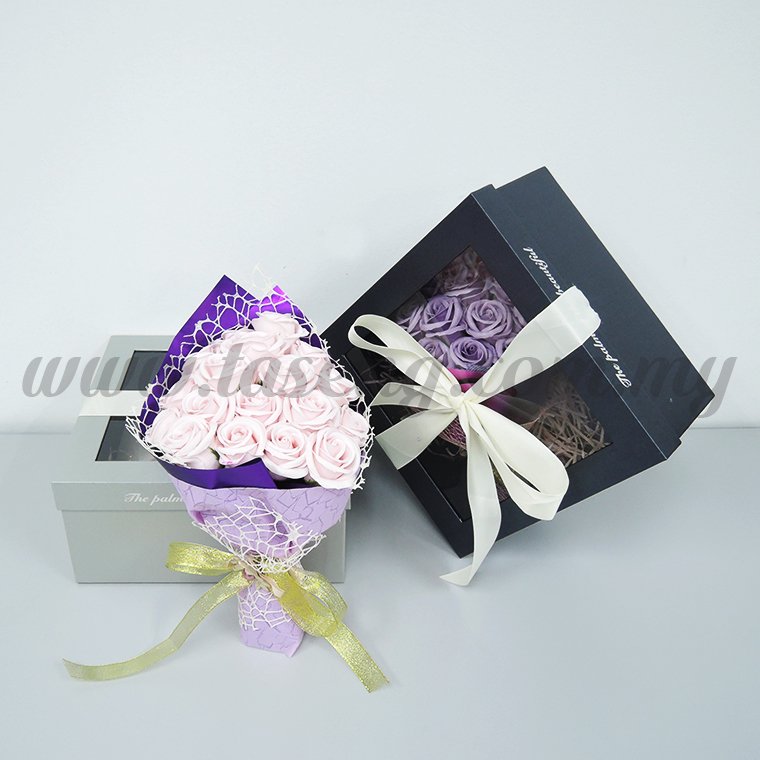 18pcs Soap Flower -Pale Pink (FW-1802)