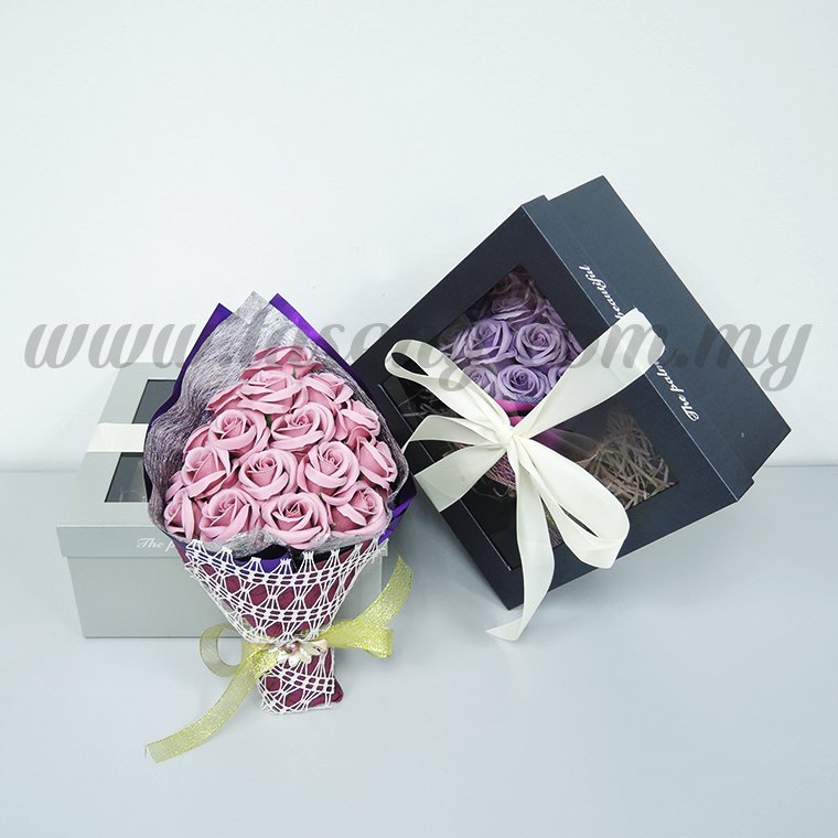 18pcs Soap Flower -Rose (FW-1805)