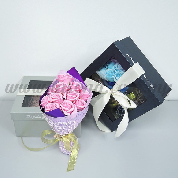11pcs Soap Flower -Baby Pink (FW-1103)