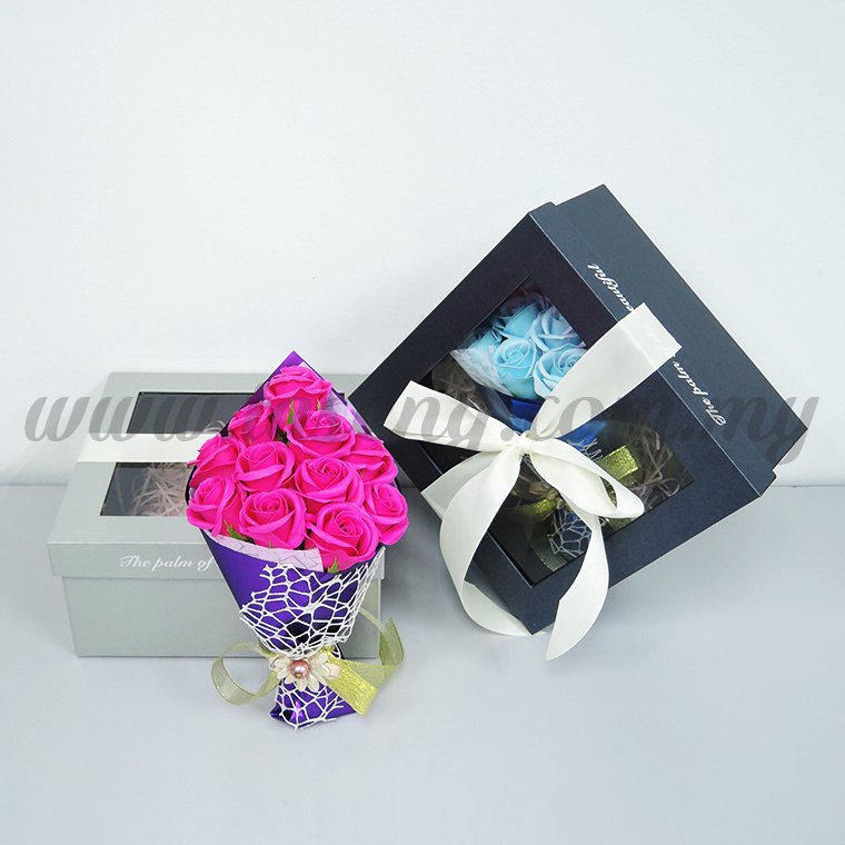 11pcs Soap Flower -Pink (FW-1104)