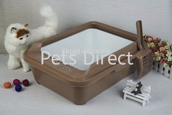 CF-S01K Cat Toilet Brown - RM99 Cat Litter Pans and Accessories Cat Accessories Selangor, Malaysia, Kuala Lumpur (KL), Klang, Subang Jaya, Shah Alam Supplier, Suppliers, Supply, Supplies | Pets Direct