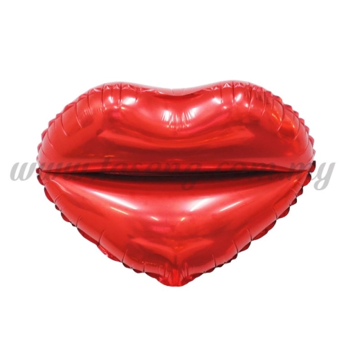 [WEDDING] Red Lip Foil Balloon (FB-516)