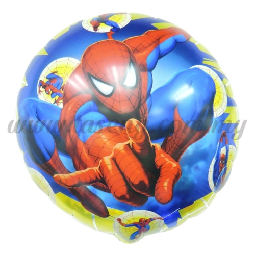 [Cartoon] Round Foil Balloon *Spiderman (FB-T015)