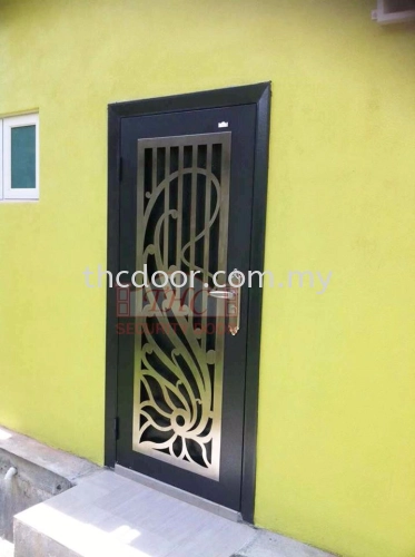 Steel door