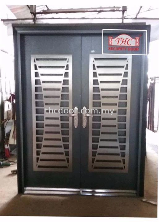 Steel door