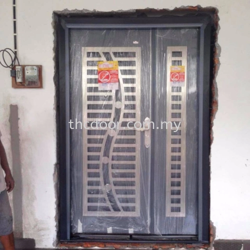 Steel door