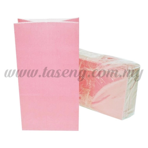 Kraft Paper Bag -Baby Pink  1pack *10pcs (RPB-P1-BP)