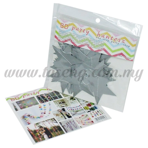 Paper Party Bell Star *Dark Silver (PD-BEL1-S2)