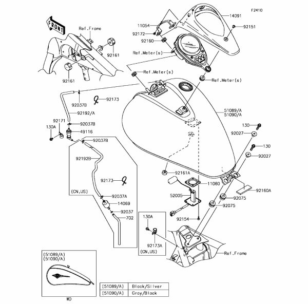 FUEL TANK VULCAN 900 CLASSIC LT 2017 Parts Diagrams KAWASAKI PARTS Kuala Lumpur (KL), Malaysia, Selangor Dealer, Supplier, Supply, Supplies | MotorSim Sdn Bhd