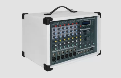 GEILMA Portable Power mixer 8CH 500W GL608