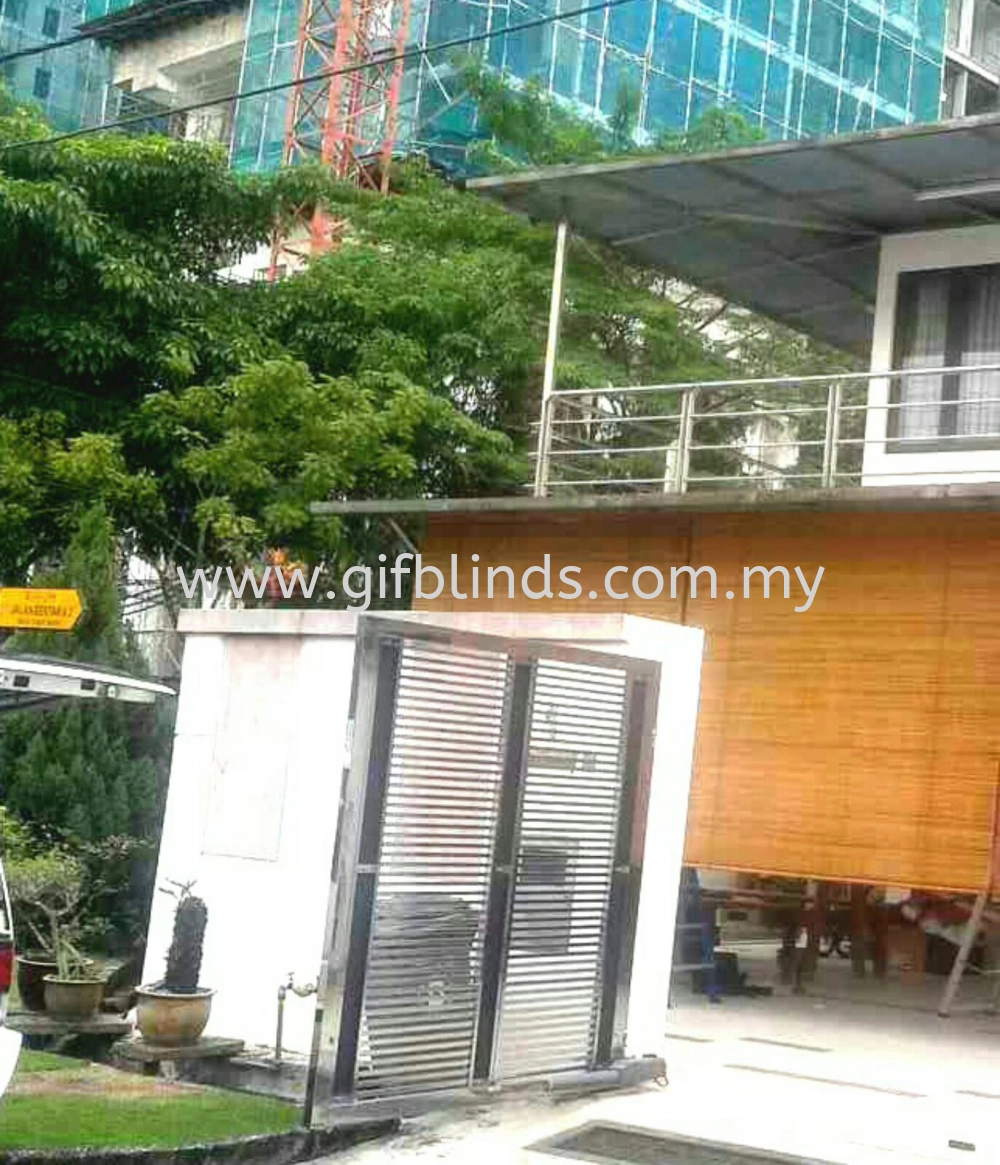 Outdoor Bamboo Blinds