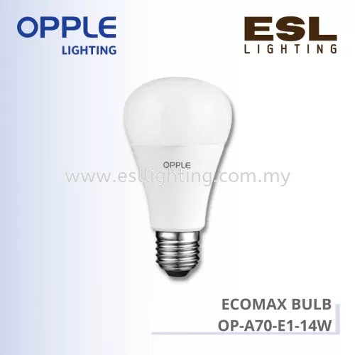 OPPLE LED BULB ECOMAX BULB -  OP-A70-E1-14W