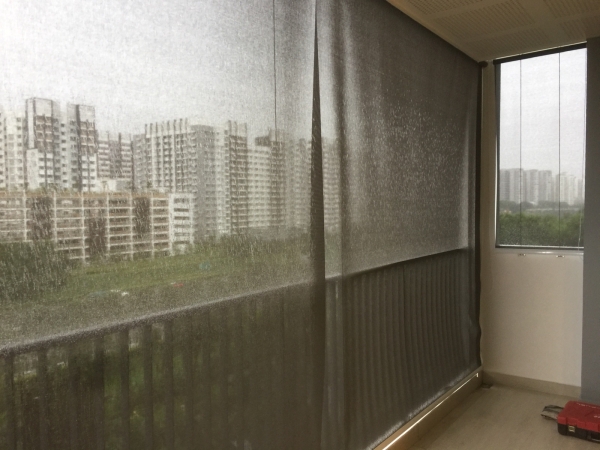  Outdoor Blind At Seng kang    Supplier, Suppliers, Supplies, Supply | Kim Curtain Design Sdn Bhd