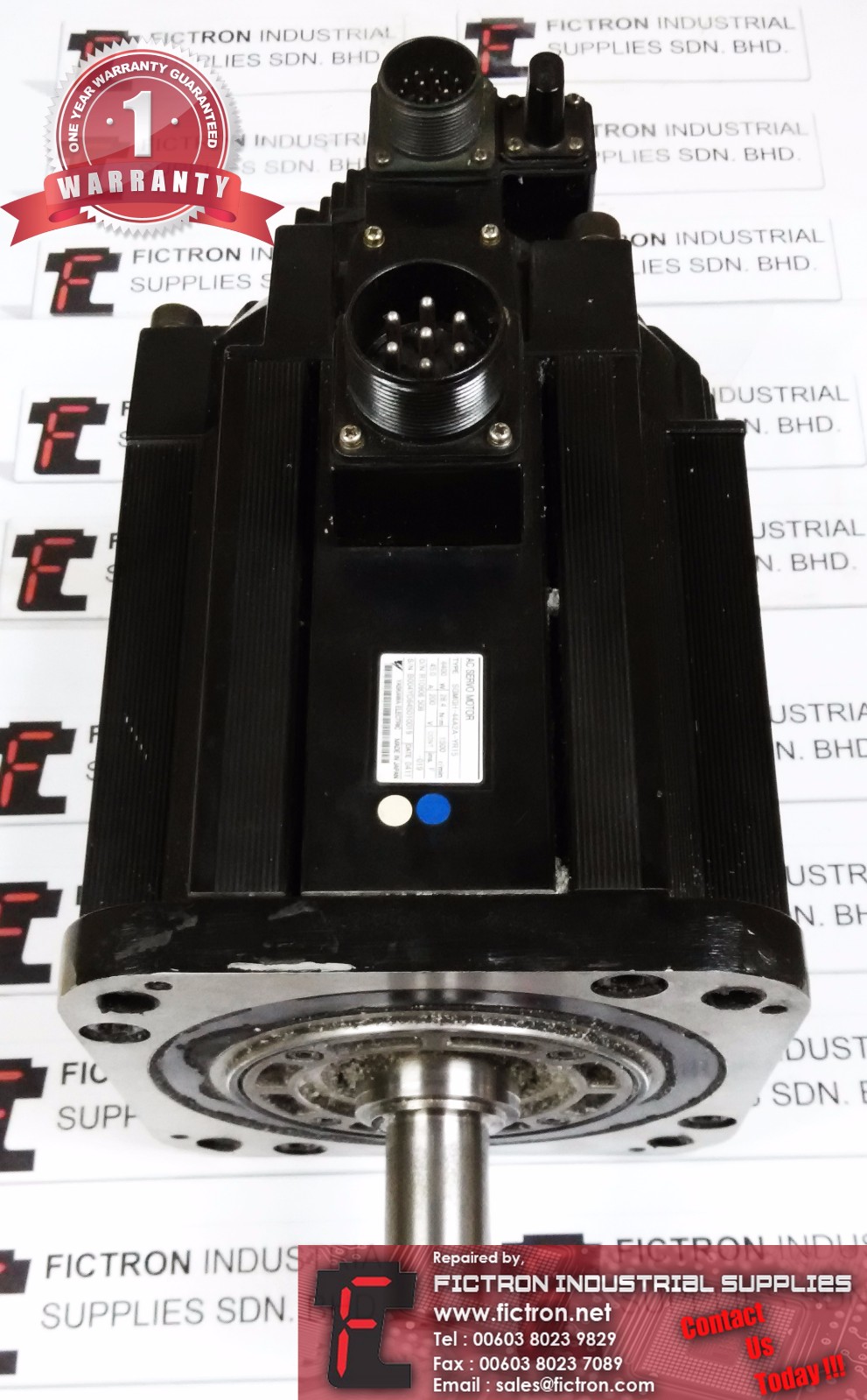 SGMGH-44A2A-YR15 SGMGH44A2AYR15 YASKAWA AC SERVO MOTOR REPAIR SERVICE IN MALAYSIA 12 MONTHS WARRANTY