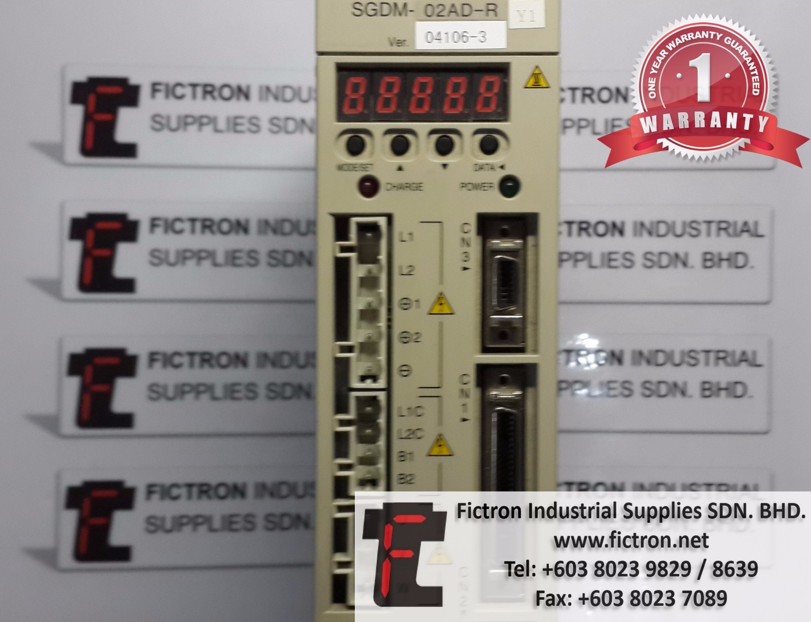 SGDM-02AD-R SGDM02ADR YASKAWA SERVOPACK AC SERVO DRIVE REPAIR SERVICE IN MALAYSIA 12 MONTHS WARRANTY