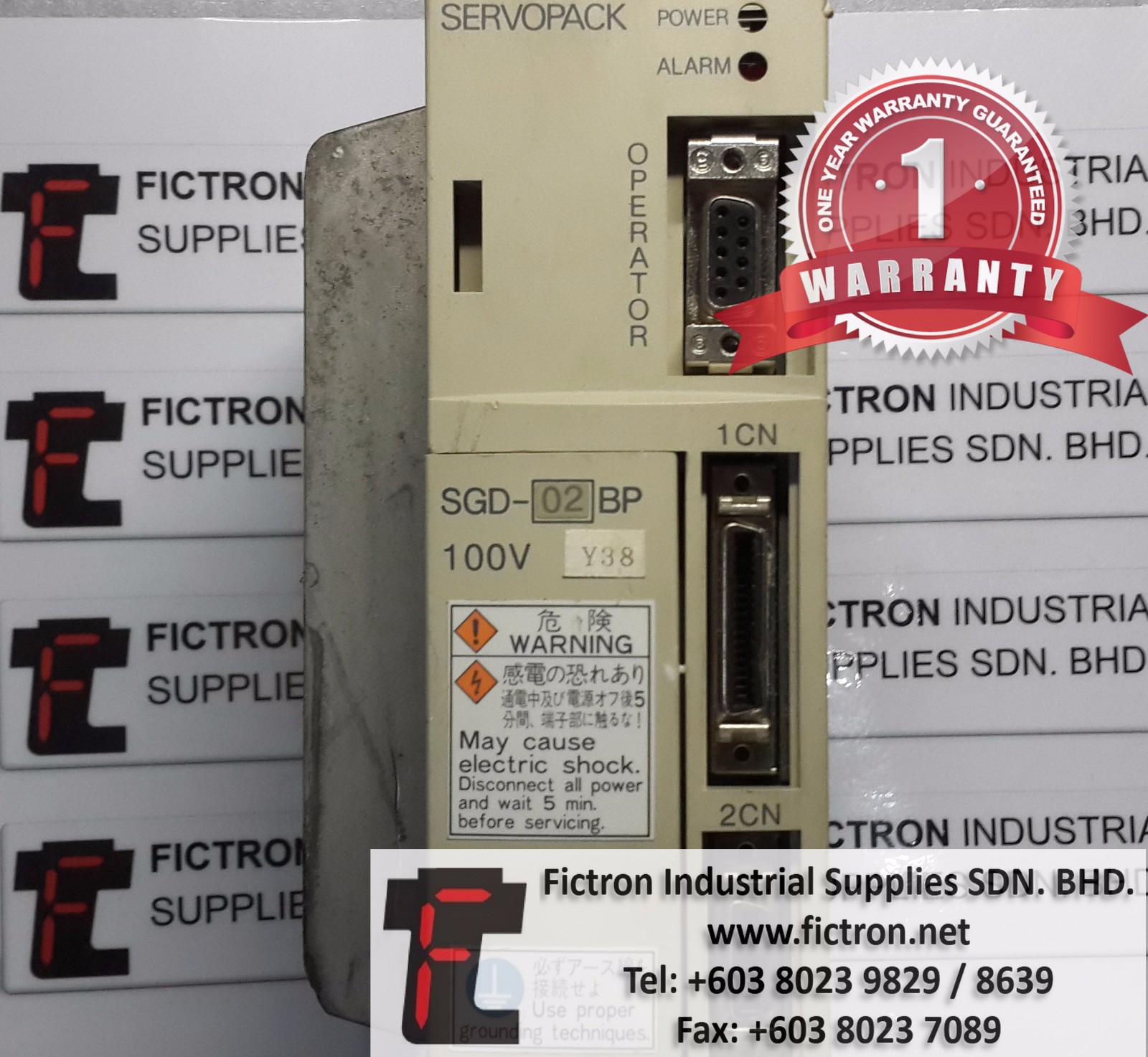 SGD-02BP SGD02BP YASKAWA SERVOPACK AC SERVO DRIVE REPAIR SERVICE IN MALAYSIA 12 MONTHS WARRANTY
