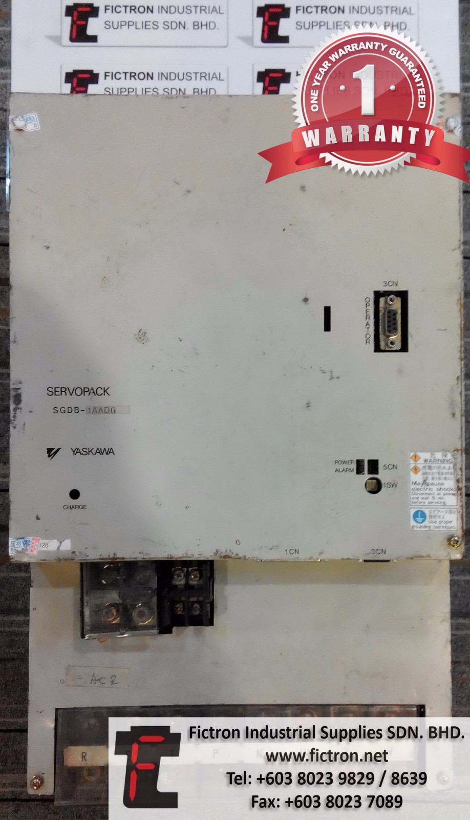 SGDB-1AADG SGDB1AADG YASKAWA SERVOPACK AC SERVO DRIVE REPAIR SERVICE IN MALAYSIA 12 MONTHS WARRANTY