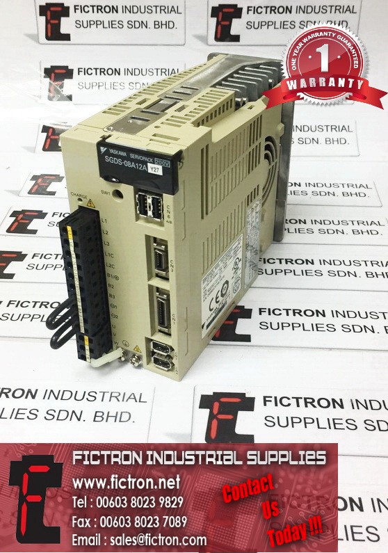 SGDS-08A12AY27 SGDS08A12AY27 YASKAWA SERVOPACK AC SERVO DRIVE REPAIR IN MALAYSIA 12 MONTHS WARRANTY