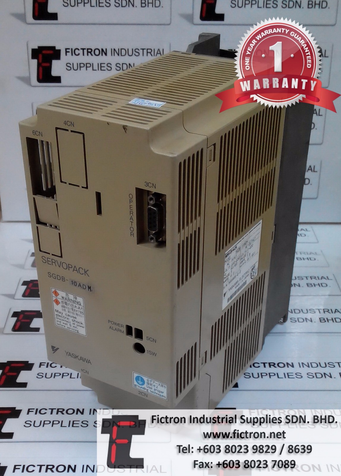 SGDB-10ADM SGDB10ADM YASKAWA SERVOPACK AC SERVO DRIVE REPAIR SERVICE IN MALAYSIA 12 MONTHS WARRANTY