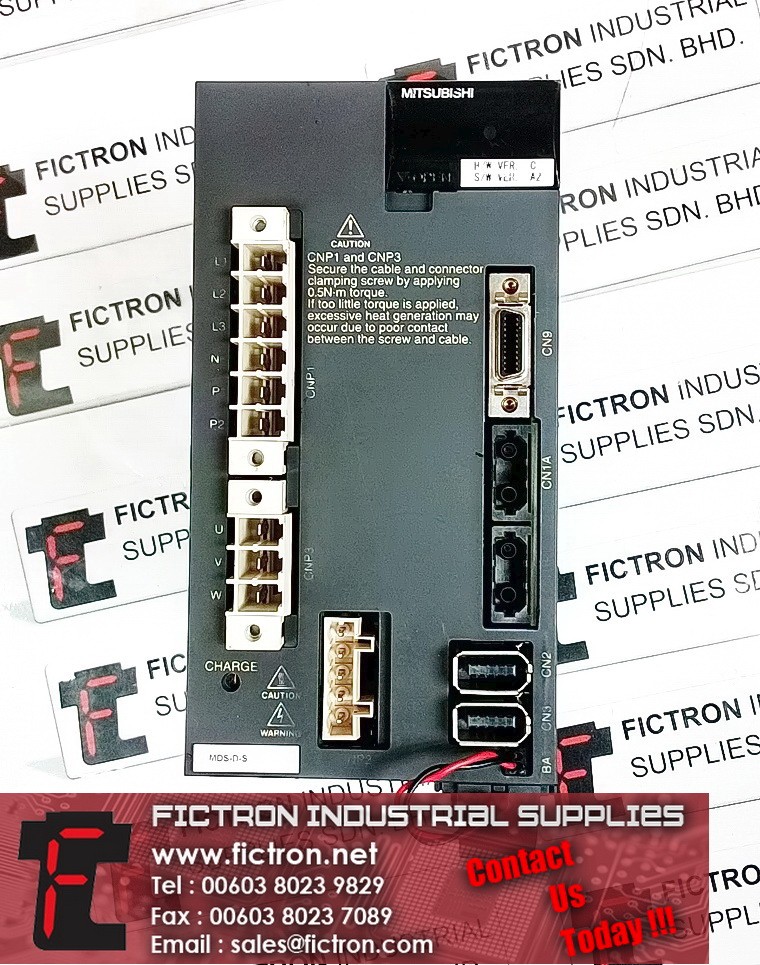 MDS-D-SVJ3-20 MDSDSVJ320 MITSUBISHI MELSERVO AC SERVO DRIVE REPAIR IN MALAYSIA 12 MONTHS WARRANTY