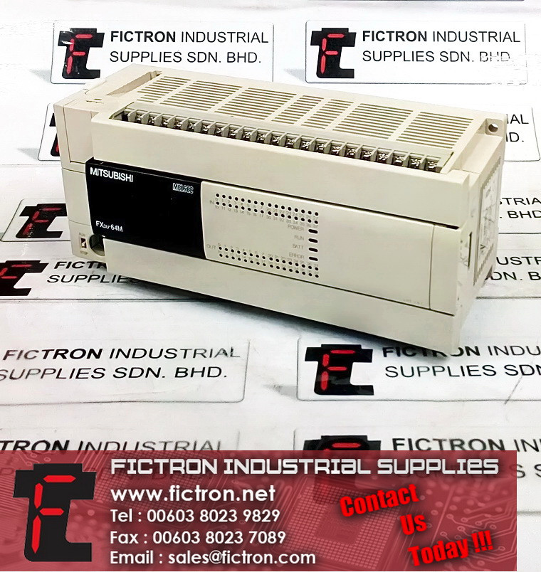 FX3U-64MTES-A FX3U64MTESA MITSUBISHI MELSEC PLC CONTROLLER REPAIR IN MALAYSIA 12 MONTHS WARRANTY