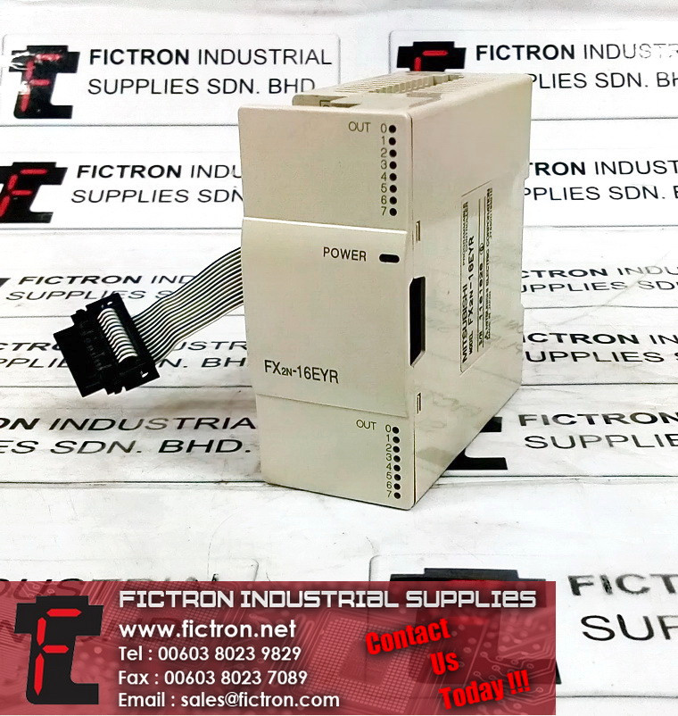 FX2N-16EYR FX2N16EYR MITSUBISHI MELSEC PLC CONTROLLER REPAIR SERVICE IN MALAYSIA 12 MONTHS WARRANTY