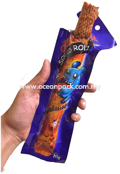 #SquidRoll #Crispy #SellingHot Thai Snack Snack Food Selangor, Malaysia, Kuala Lumpur (KL), Rawang Supplier, Suppliers, Supply, Supplies | Ocean Packaging Sdn Bhd