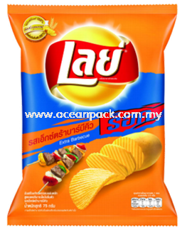 Lay's Potato Chip  Extra BBQ Thai Snack Snack Food Selangor, Malaysia, Kuala Lumpur (KL), Rawang Supplier, Suppliers, Supply, Supplies | Ocean Packaging Sdn Bhd