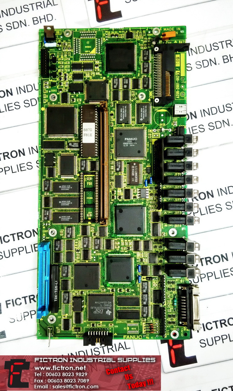 A20B-2001-062 A20B2001062 FANUC PC BOARD REPAIR SERVICE IN MALAYSIA 12 MONTHS WARRANTY