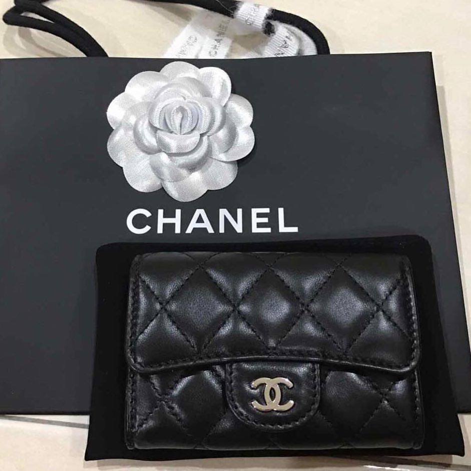 Buy Chanel Preloved CHANEL cambon line round zipper long wallet leather  Patent leather black silver hardware Online  ZALORA Malaysia