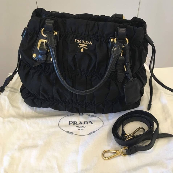 (SOLD) Prada Gaufre Nylon Tessuto Two Ways Carry Prada Kuala Lumpur (KL), Selangor, Malaysia. Supplier, Retailer, Supplies, Supply | BSG Infinity (M) Sdn Bhd