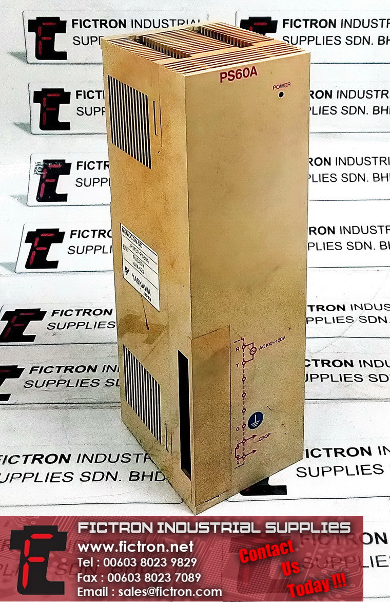 RMSP-PS60A RMSPPS60A MEMOCON-SC YASKAWA POWER SUPPLY UNIT REPAIR IN MALAYSIA 12 MONTHS WARRANTY