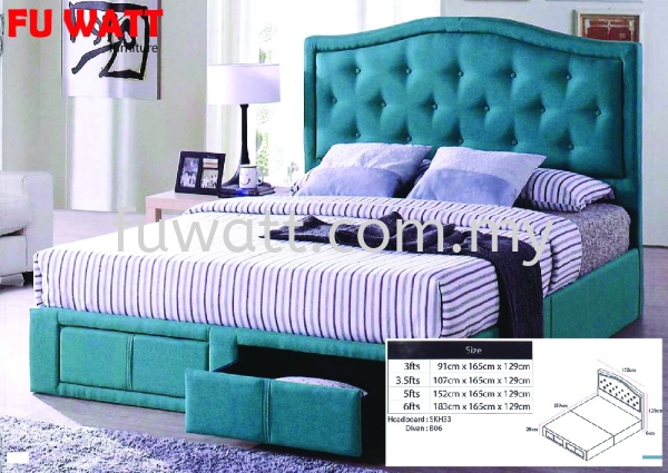  Bed Frame BEDROOM Kulai, Johor Bahru (JB), Malaysia Supplier, Suppliers, Supply, Supplies | Fu Watt Furniture Trading Sdn Bhd