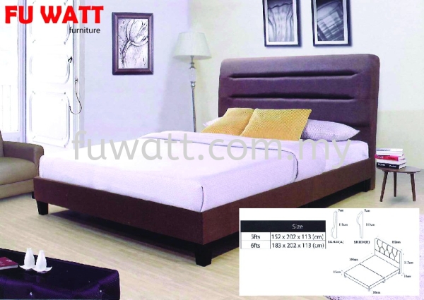  Bed Frame BEDROOM Kulai, Johor Bahru (JB), Malaysia Supplier, Suppliers, Supply, Supplies | Fu Watt Furniture Trading Sdn Bhd