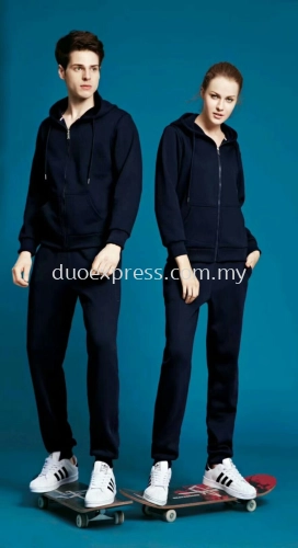 Sweat Hoodies and Pants Navy Blue